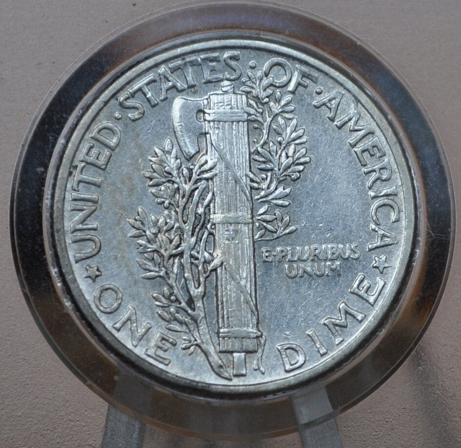 1942 Mercury Silver Dimes P,D,S - Choose by Mint & Grade - 1942D Mercury Head / 1942S Winged Liberty Head Dime