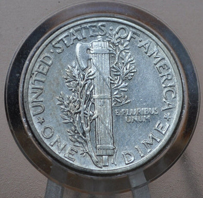 1942 Mercury Silver Dimes P,D,S - Choose by Mint & Grade - 1942D Mercury Head / 1942S Winged Liberty Head Dime