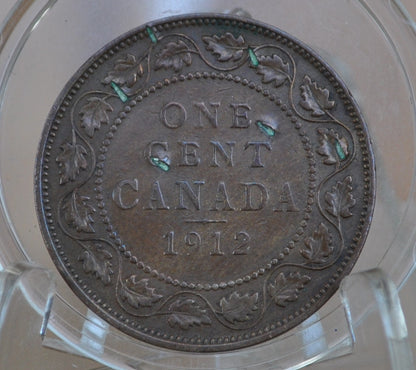 1912 Canadian Cent - Chose by Grade / Condition - King George V - One Cent Canada 1912 Large Cent - 1912 Canadian Penny