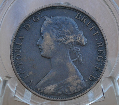 1864 New Brunswick One Cent - Choose by Grade VG-XF (Extremely Fine) - New Brunswick 1 Penny Large Cent 1864 Cent -Only 4 Years of Issue