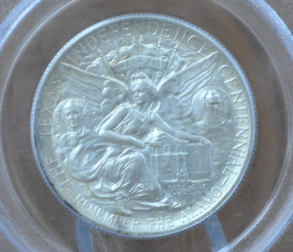 PCGS MS67 1935 Texas Silver Commemorative Half Dollar - MS67 PCGS Graded - Texas Independence Centennial Half 1935