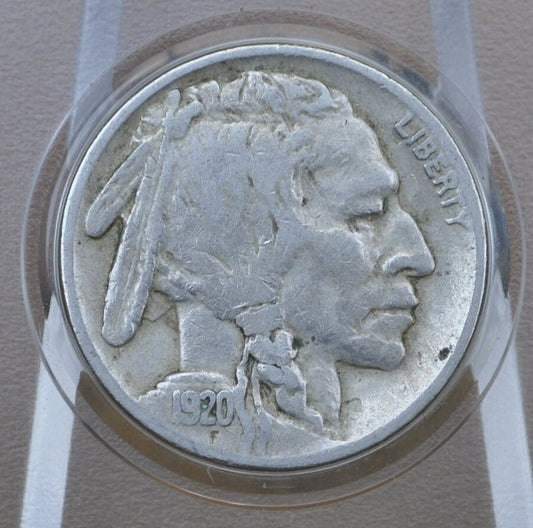 1920-D Buffalo Nickel - Choose By Grade - Denver Mint - 1920 D Indian Head Nickel 1920D - Better Date & Mint