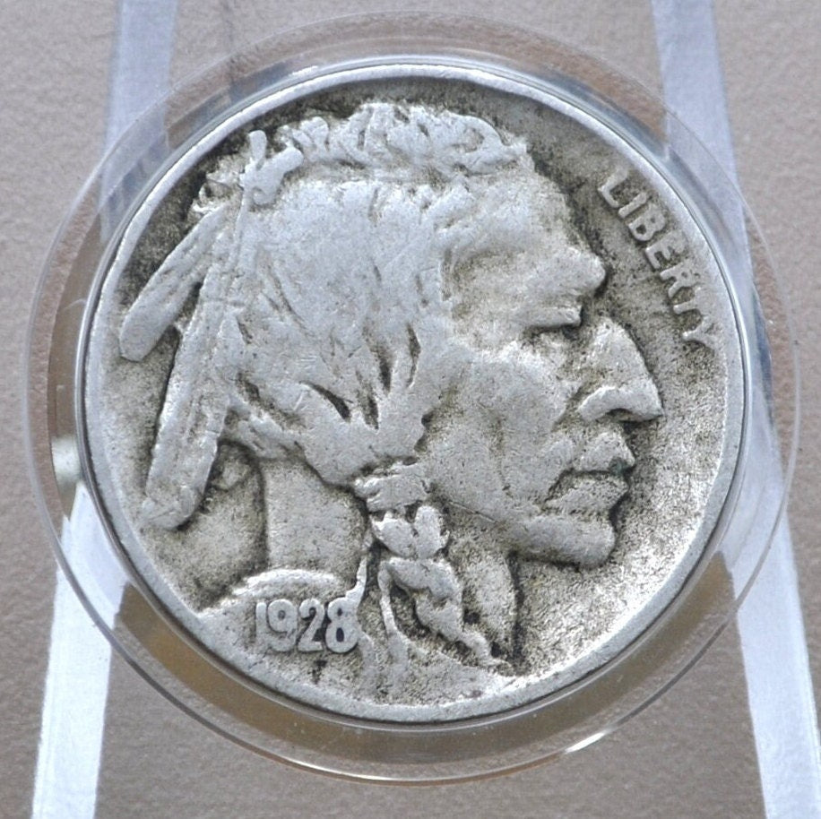 1928-S Buffalo Nickel - Choose by Grade - 1928 S Indian Head Nickel 1928S Buffalo Nickel 1928 S Nickel