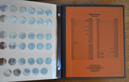 Dansco Nickel Albums, Liberty Head, Buffalo, Jefferson - Multiple Types! No. 7112 Buffalo Nickels Dansco 7111 Liberty, 7113 Jefferson