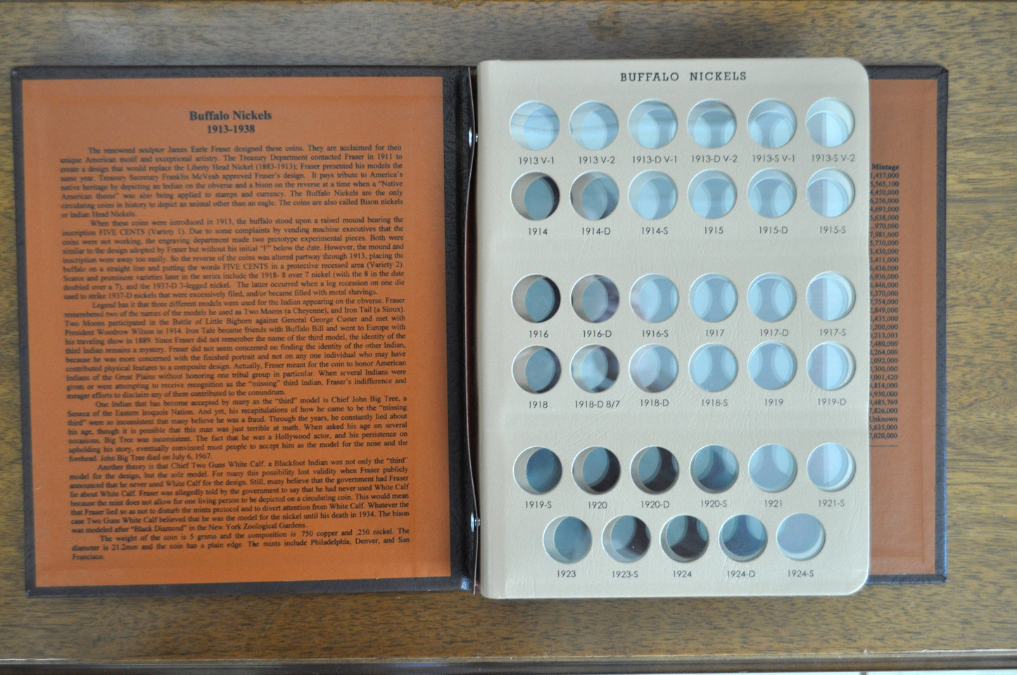 Dansco Nickel Albums, Liberty Head, Buffalo, Jefferson - Multiple Types! No. 7112 Buffalo Nickels Dansco 7111 Liberty, 7113 Jefferson