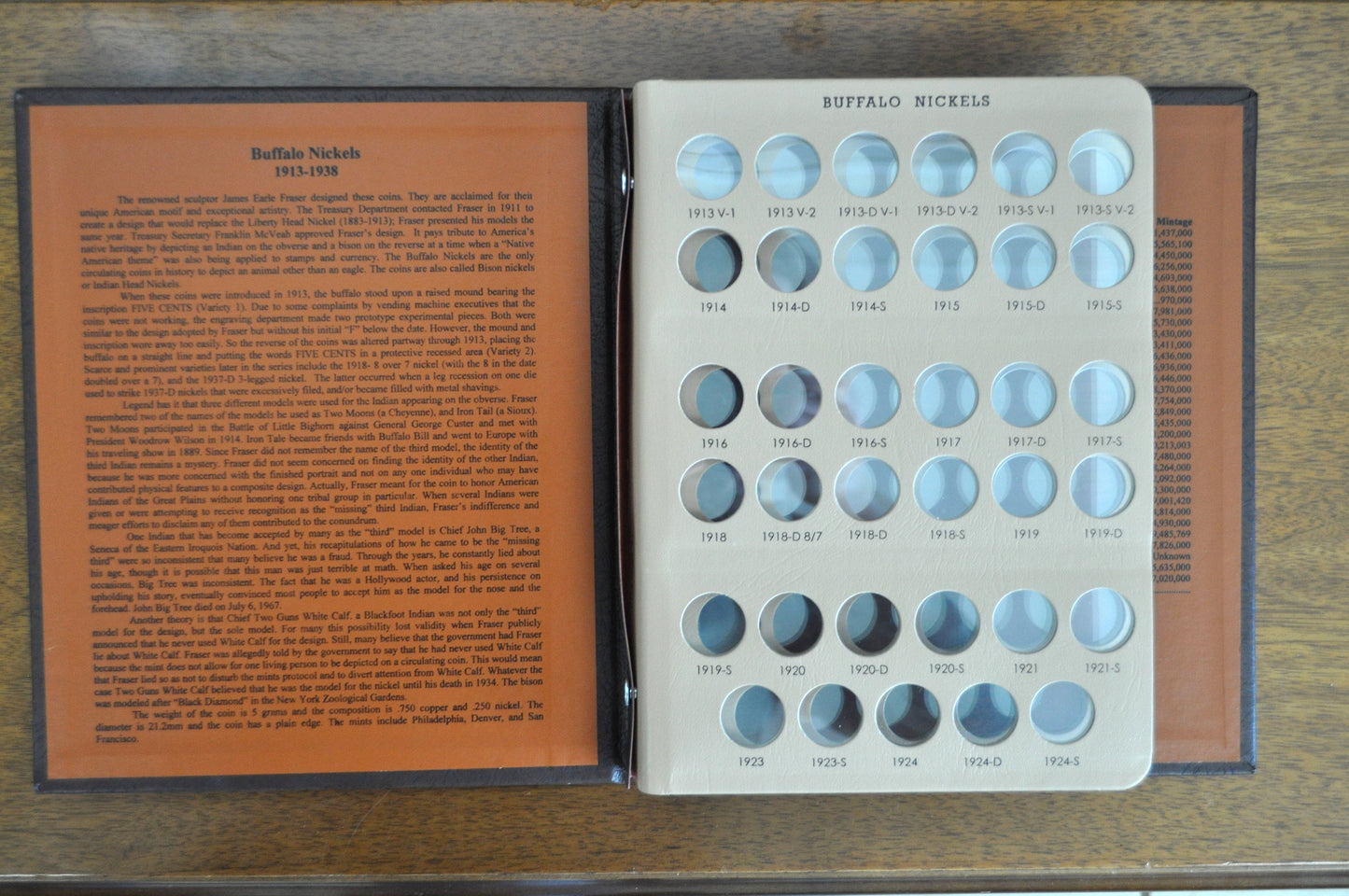 Dansco Nickel Albums, Liberty Head, Buffalo, Jefferson - Multiple Types! No. 7112 Buffalo Nickels Dansco 7111 Liberty, 7113 Jefferson