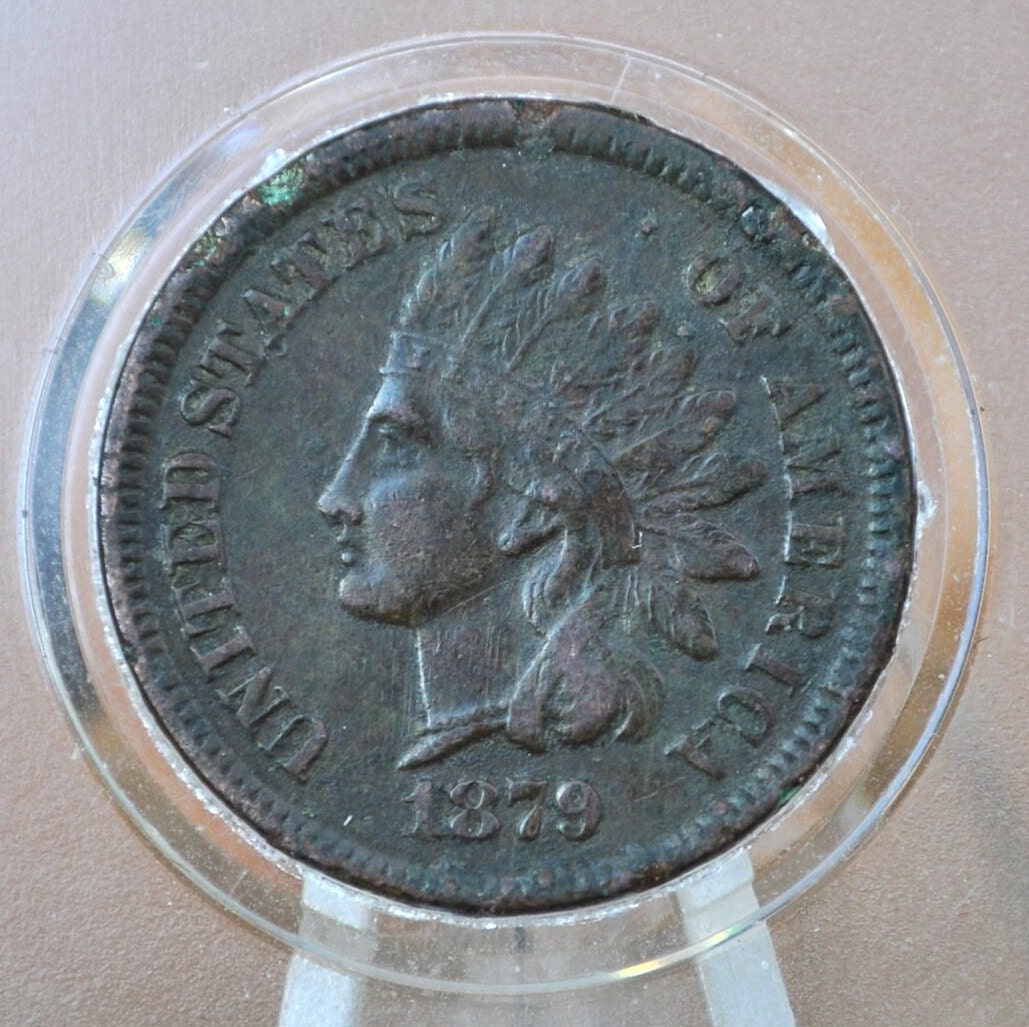 1879 Indian Head Penny - Choose by Grade - Great Date - Indian Head Cent 1879
