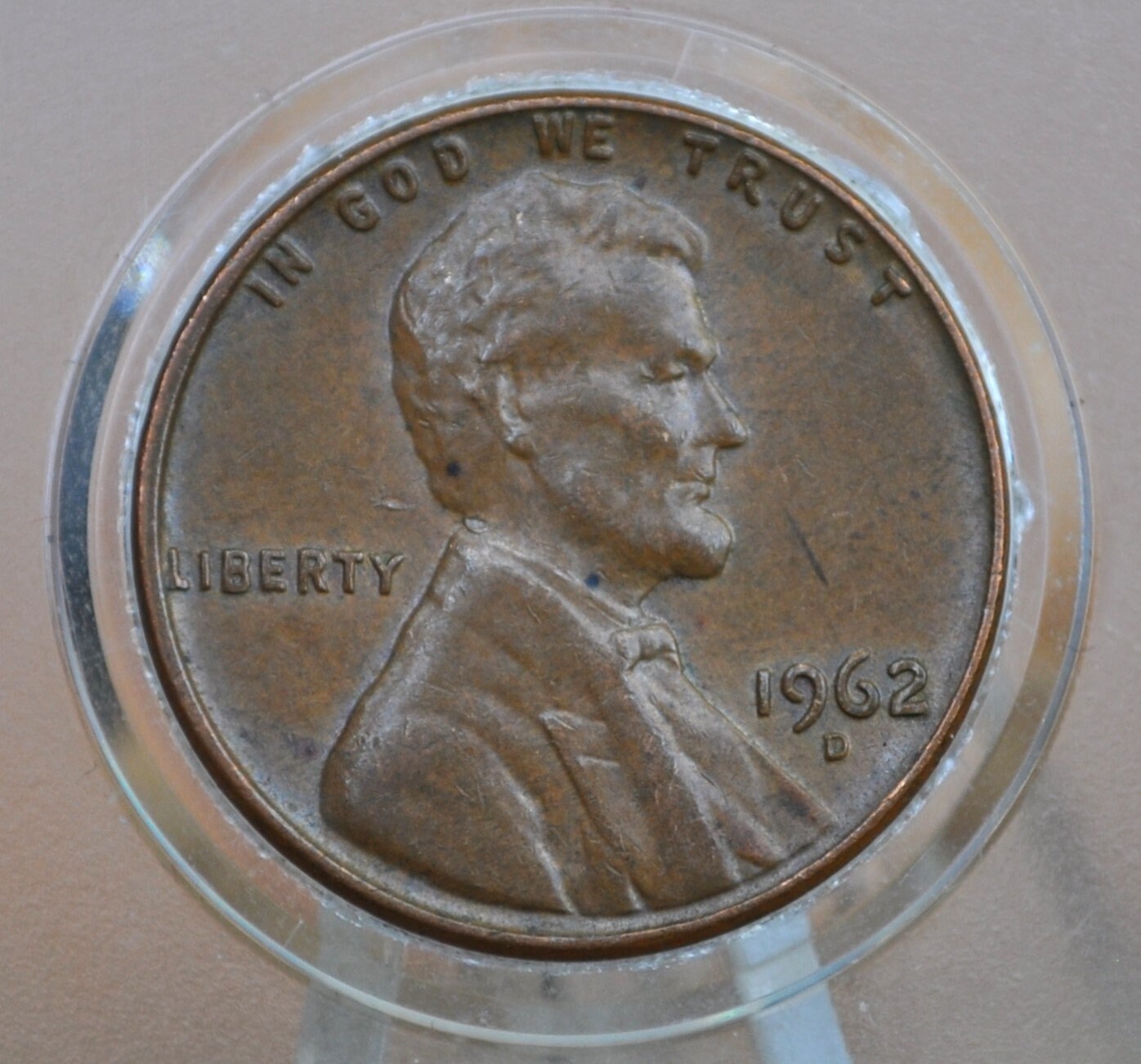 1962 Memorial Penny - Excellent Condition - 59th Anniversary - Collectible Coin