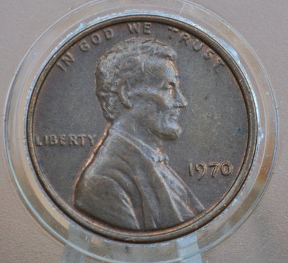 1970 P,D,S Lincoln Memorial Penny - BU - Philadelphia, Denver, San Francisco Mints - Collectible Coin - 1970 P 1970 D 1970 S Memorial Cent