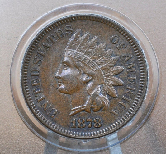 1878 Indian Head Penny - Choose by Grade - Indian Head 1878 Cent US - Good Date
