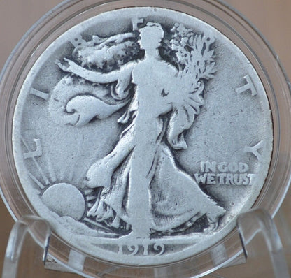 1919-S Walking Liberty Half Dollar - Choose by Grade - Silver Half Dollar - San Francisco Mint 1919 S WLH 1919 S Half Dollar