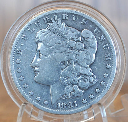 1881-S Morgan Silver Dollar - Choose by Grade / Condition - San Francisco Mint - 1881 S Morgan Dollar - High Grade, Beautiful