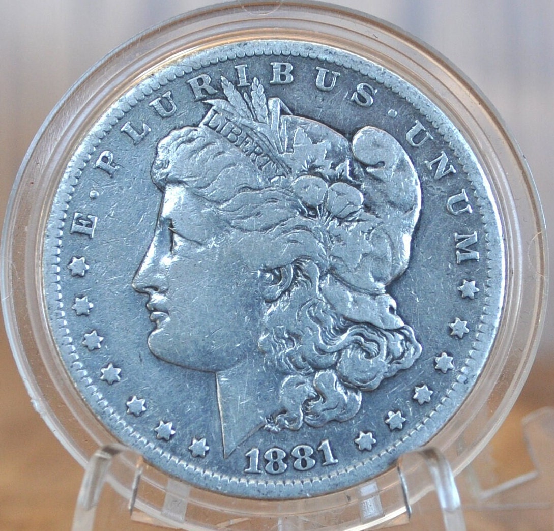 1881-S Morgan Silver Dollar - Choose by Grade / Condition - San Francisco Mint - 1881 S Morgan Dollar - High Grade, Beautiful