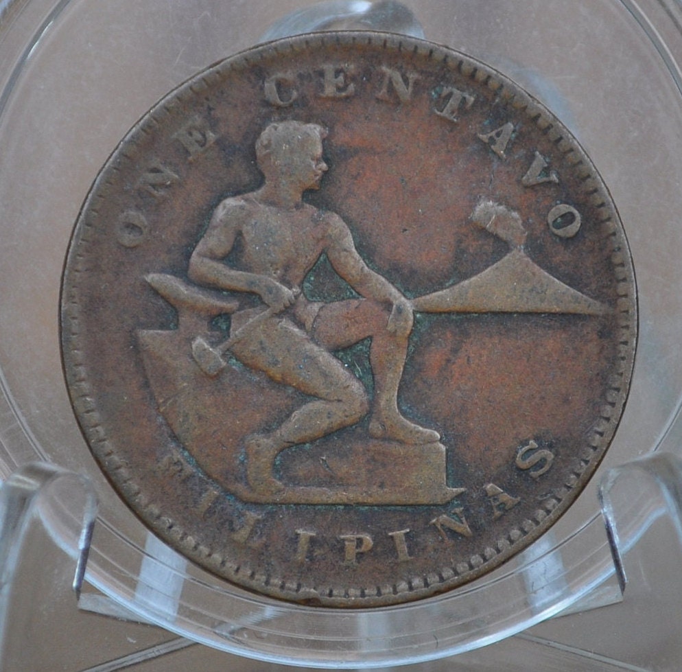 1910s, 20's, 30s & 40s Philippines 1 Centavos - Choose by Date - 1903 One Centavo Filipinas - Many in Stock