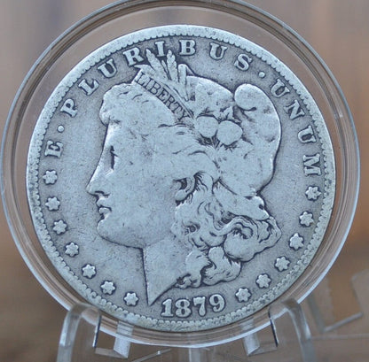 1879-S Morgan Silver Dollar - Choose by Grade / Condition - Third Reverse 1879S Morgan Dollar 1879 S Morgan Dollar 1879 S Silver Dollar