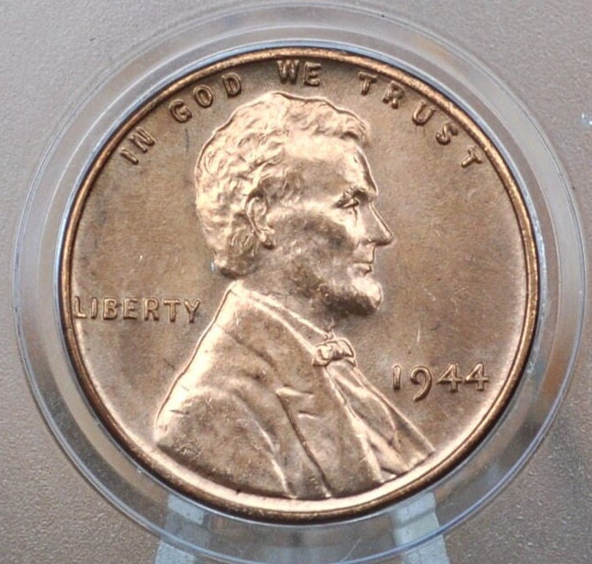 1944 Wheat Penny - WWII Era Cent - 77th Anniversary - Collectible Coin