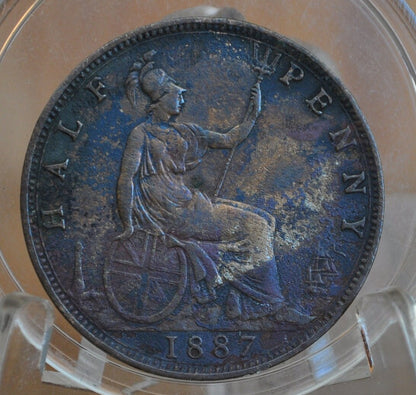 UK Half Pennies - Choose By Date - Great Britain Half Penny 1910's 20's 30s 40's 50's 60's halfpenny, ha'penny UK Coins - All F to AU Grades