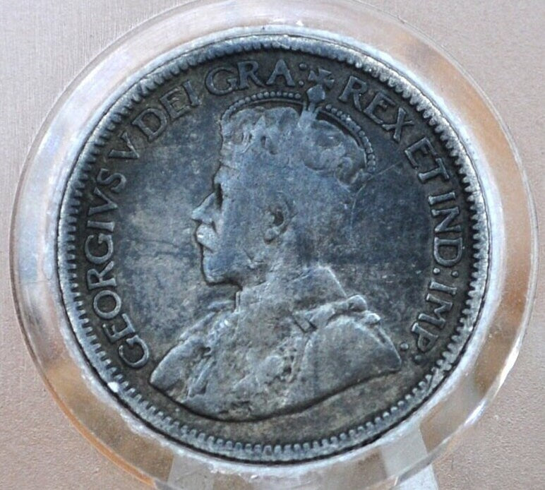 1913 Canadian Ten Cent - Choose by Grade / Condition - King George V - 10 Cent Canada 1913 Cent - 1913 Canada Dime