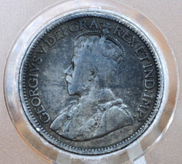 1913 Canadian Ten Cent - Choose by Grade / Condition - King George V - 10 Cent Canada 1913 Cent - 1913 Canada Dime