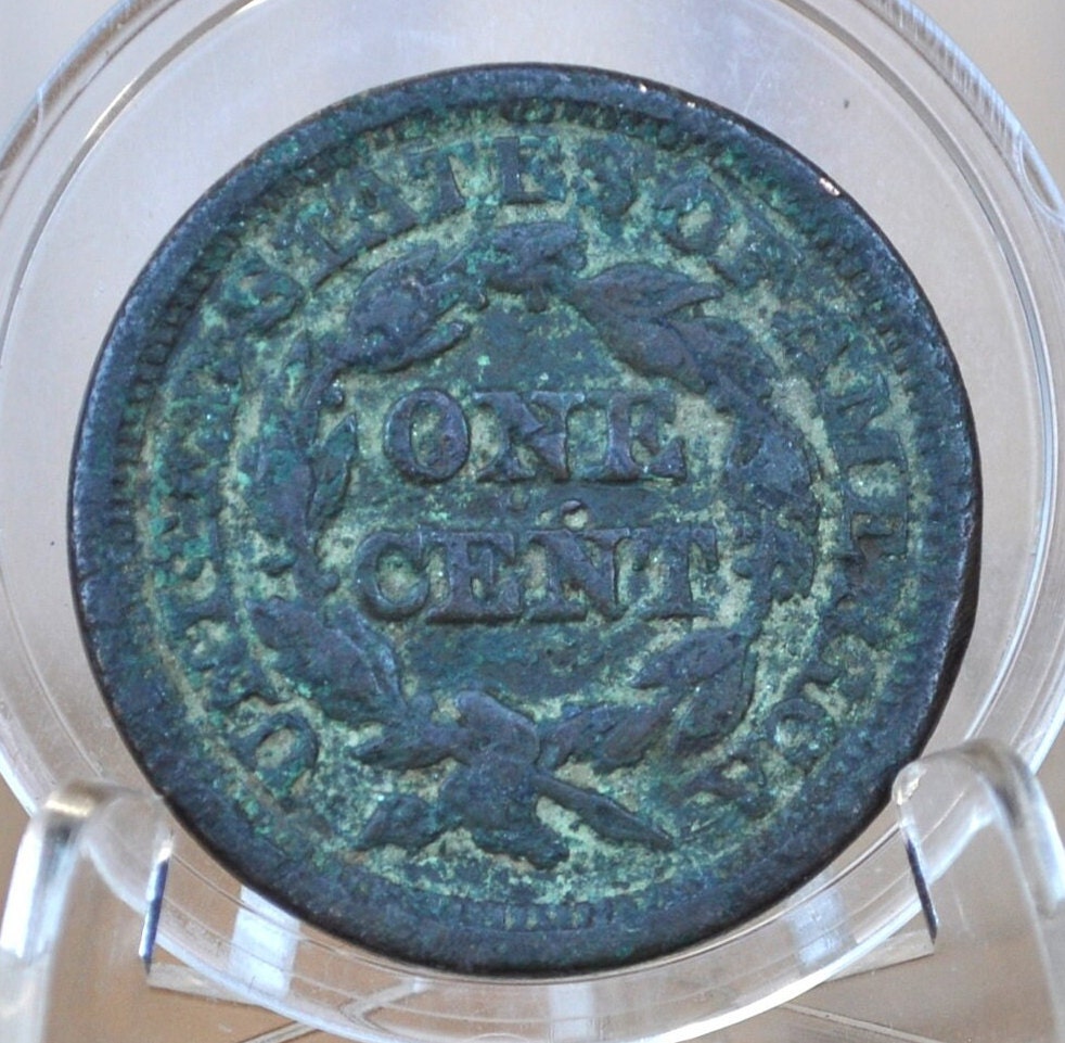 1848 Braided Hair Large Cent - Choose by Grade VG-VF - 1848