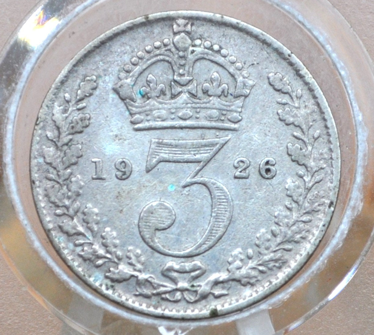 1920-1926 Great Britain Silver 3 Pence Silver - VF/AU Grades Conditions - UK 3 Pence Great Britain Three Pence 50% Silver