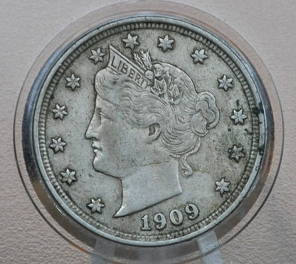 1909 Liberty Head Nickel - 1909 V Nickel - 1909 P Nickel - Choose by Grade