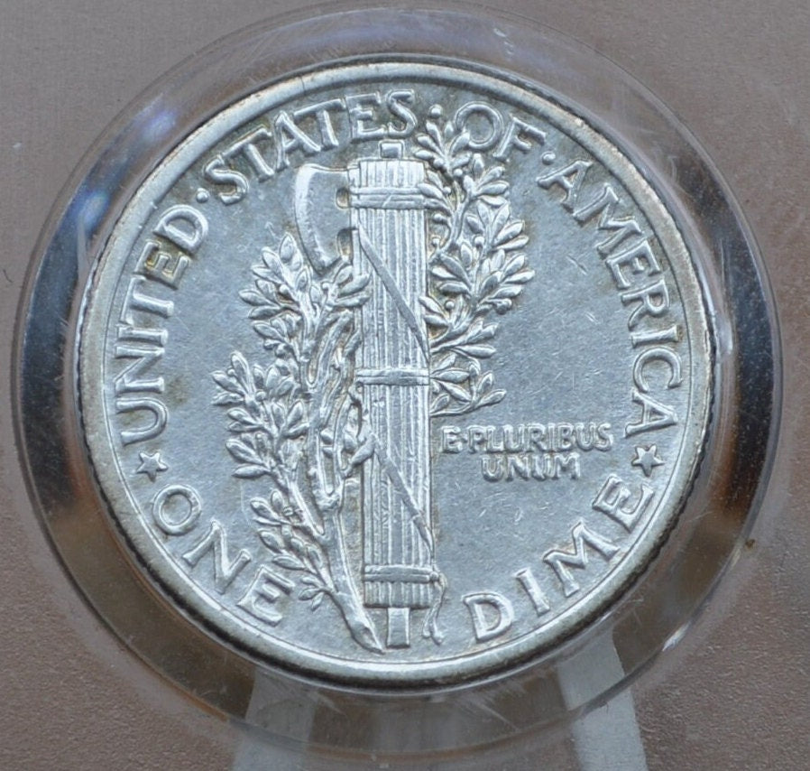 1916 Mercury Silver Dime - Choose by Grade / Condition - Philadelphia Mint - 1916 P Winged Liberty Head Silver Dime Mercury 1916P