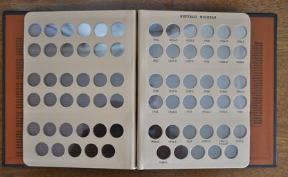 Dansco Nickel Albums, Liberty Head, Buffalo, Jefferson - Multiple Types! No. 7112 Buffalo Nickels Dansco 7111 Liberty, 7113 Jefferson