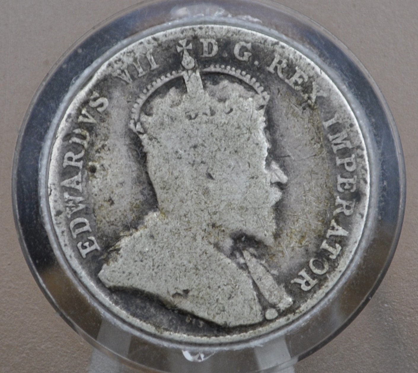1908 Canadian Ten Cent - VG (Very Good) Grade / Condition - Edward VII - 10 Cent Canada 1908 Ten Cent