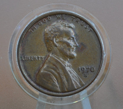 1970 P,D,S Lincoln Memorial Penny - BU - Philadelphia, Denver, San Francisco Mints - Collectible Coin - 1970 P 1970 D 1970 S Memorial Cent