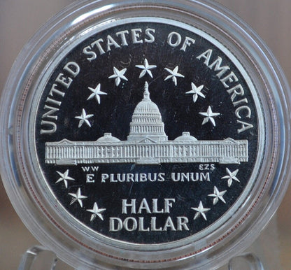 1989-S Bicentennial of the Congress Half Dollar - Proof, Clad - San Francisco Mint - 1989 Commemorative Half Dollar