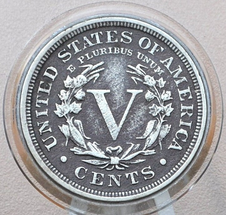 1899 Liberty Head V Nickel - Choose by Grade - Liberty Head Nickel 1899 - "V" back design