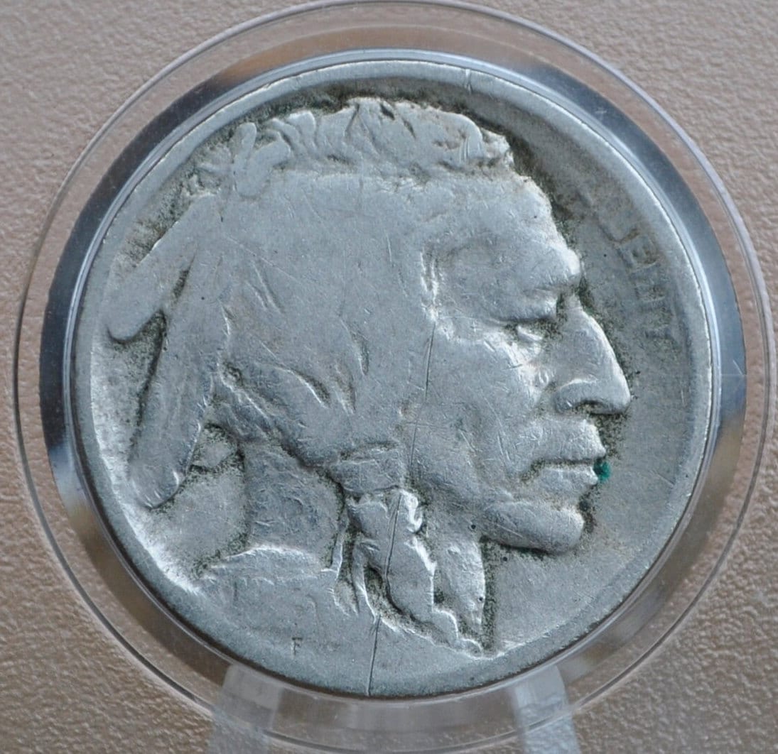 1913 Buffalo Nickel Type 1 - Choose by Grade / Condition Clear Date -Vintage US Coin First Year Made - 1913 Nickel Type One Type 1 1913