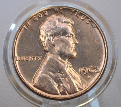 1962 Memorial Penny - Excellent Condition - 59th Anniversary - Collectible Coin