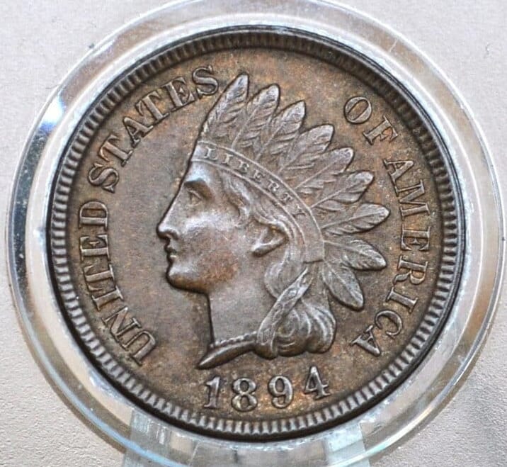 1894 Indian Head Penny - Choose by Grade / Condition - 1894 Indian Head Cent - 1894 Penny - 1894 Cent, Better Date