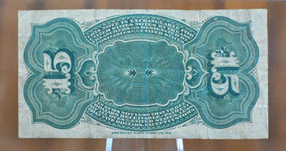 4th Issue 15 Cent Fractional Note 1863, Fr.1267 - Choose by Grade/Condition -Fourth Issue Fifteen Cent Note Fractional Note Fr1267 Authentic