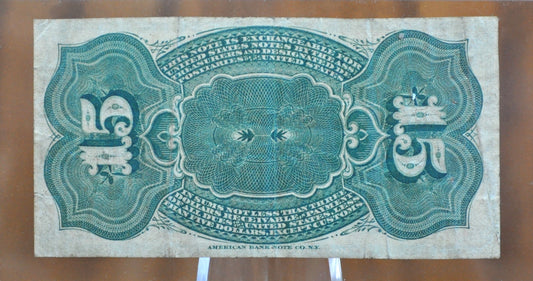 4th Issue 15 Cent Fractional Note 1863, Fr.1267 - Choose by Grade/Condition -Fourth Issue Fifteen Cent Note Fractional Note Fr1267 Authentic