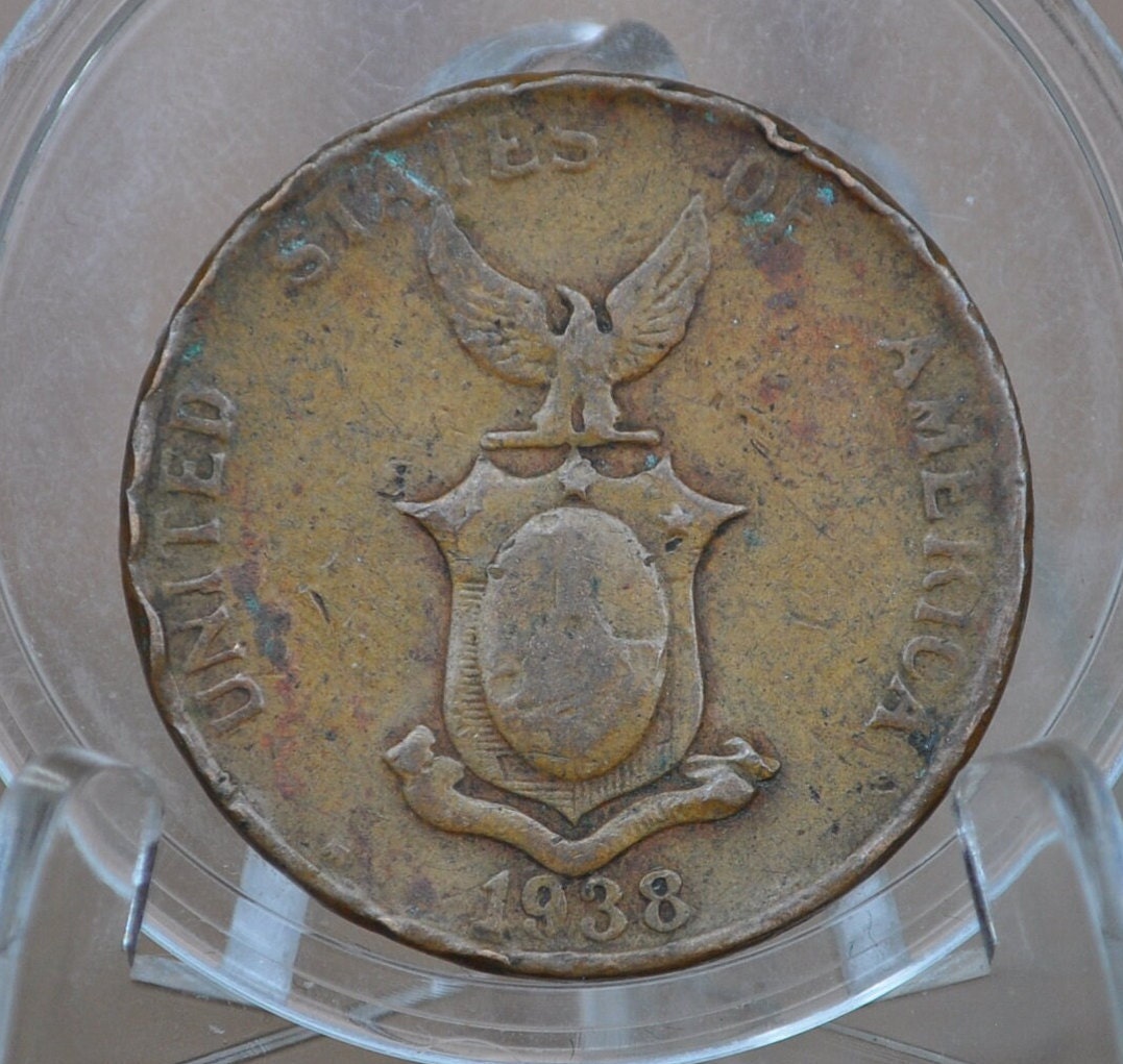 1920s, 30s & 40s Philippines 1 Centavos - Choose by Date - 1920s One Centavo Filipinas - Many in Stock