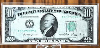 1950 10 Dollar Bill - VF/XF - 1950 Ten Dollar Federal Reserve Note - Fr#2010-Fr#2015B