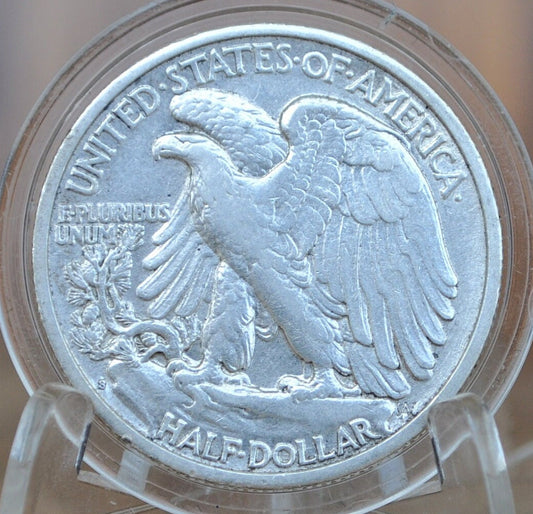 1942-S Walking Liberty Silver Half Dollar - Choose by Grade - San Francisco Mint - 1942S, 1942 S Half Dollar