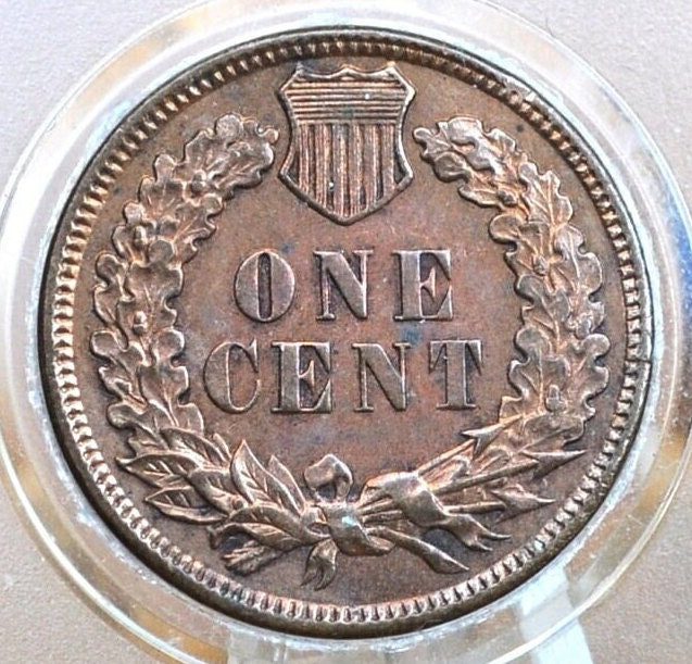 1886 Indian Head Penny (type 1) - VF (Very Fine) Grade / Condition - Great Date and High Grade - Indian Head Cent 1886 Type One - VF