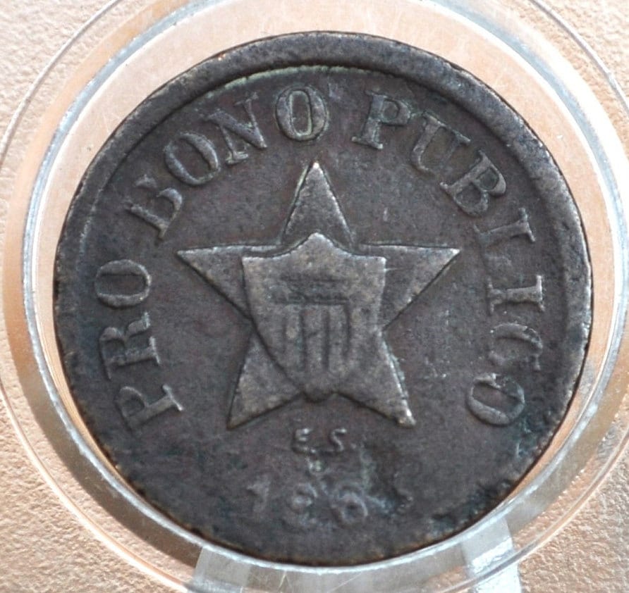1863 Civil War Token - XF (Extremely Fine) Grade / Condition - New York, Union Token - Great Design, Multiple Types