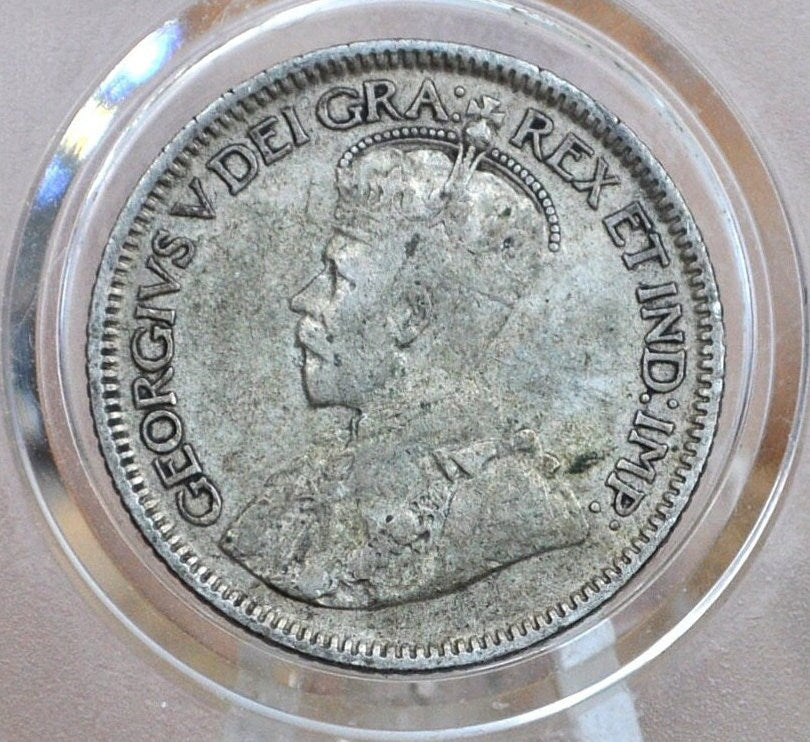 1928 Canadian Ten Cent - Choose by Grade / Condition - King George V - 10 Cent Canada 1928 Cent - 1928 Canada Dime