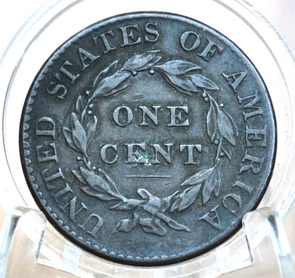 1824 Matron Head Large Cent - VF30 (Choice Very Fine) Grade/Condition - 1824 Coronet Cent - 1822 US One Cent - Matron Head 1816 to 1835