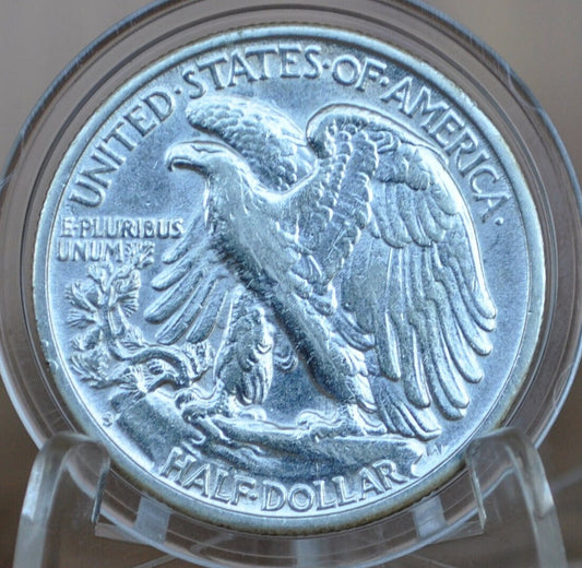 1944-S Walking Liberty Half Dollar - Choose by Grade - San Francisco Mint - WWII Era Coin - Silver Half Dollar - 1944S Half