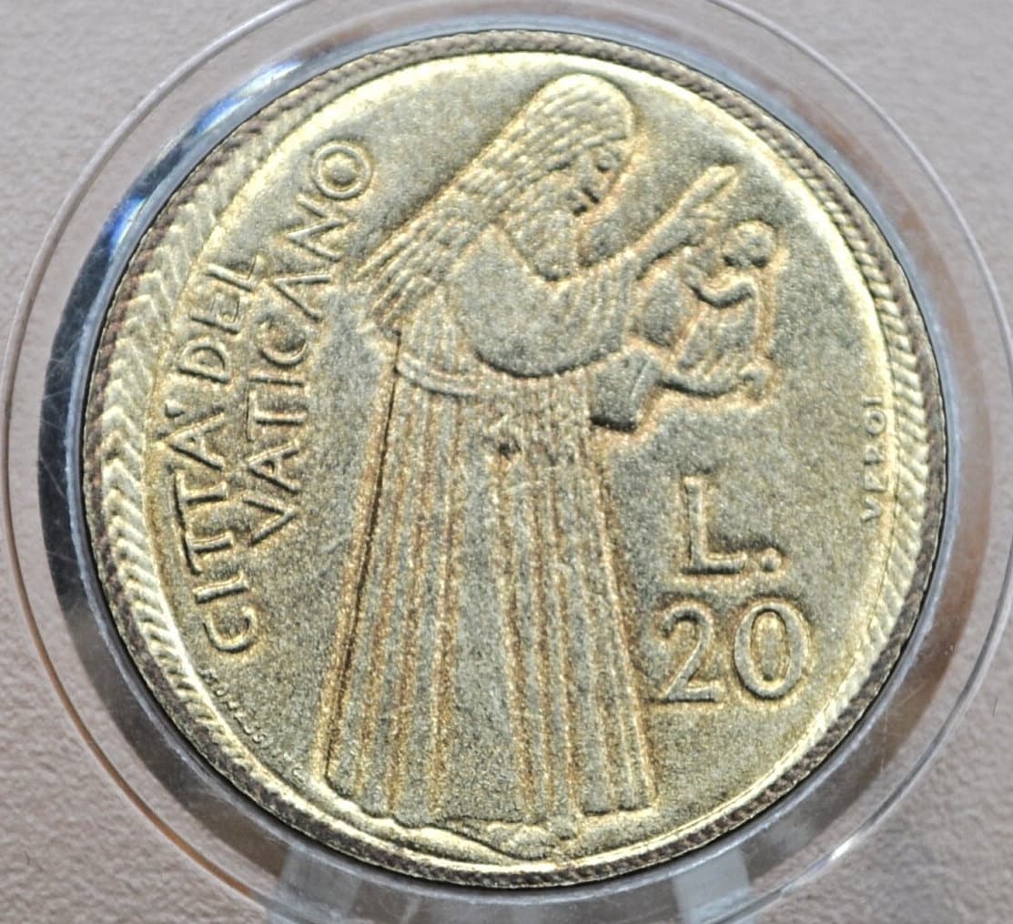 Vatican Coins - BU, Great Conditions, Beautiful Different Designs and Types - Two Lira 1941 Vatican Coin 1940 1 Lira 20 Centesimi