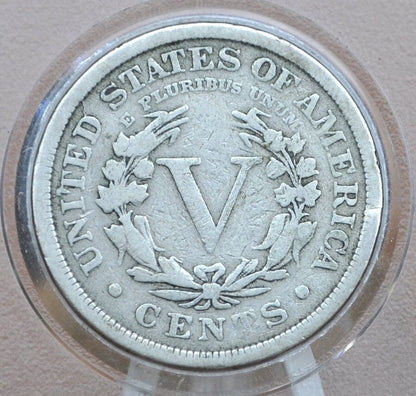 1888 Liberty Head Nickel - Choose by Grade - Key Date - 1888 V Nickel - Philadelphia Mint - 1888 Nickel - Rarer V Nickel Date