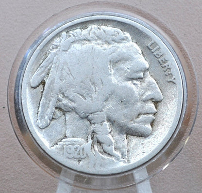 1920-S Buffalo Nickel - Choose by Grade / Condition - San Francisco Mint - 1920 S Buffalo Nickel - Better Date & Mint -Vintage US Coin