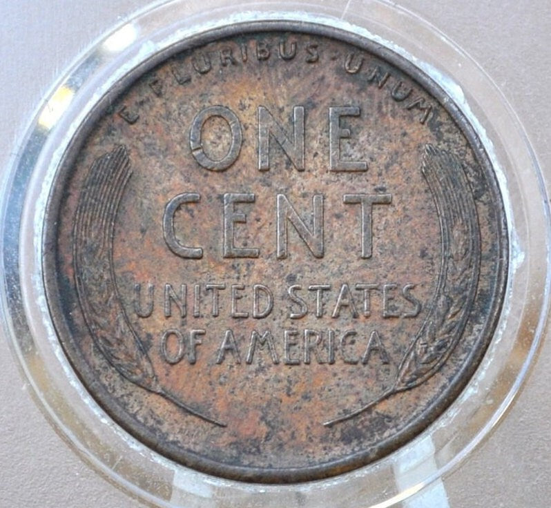 1918 Wheat Penny - VF-EF (Very Fine to Extremely Fine) Grade / Condition - Philadelphia Mint - WW1 Era US Cent - 1918 P Wheat Ear Cent