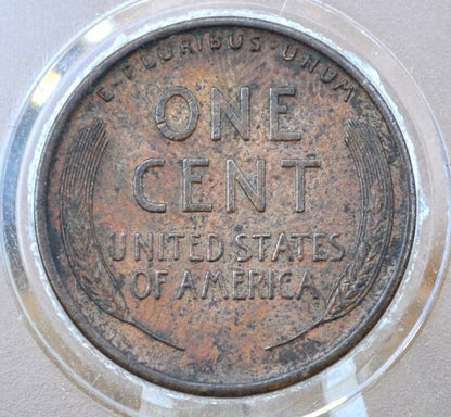 1918 Wheat Penny - VF-EF (Very Fine to Extremely Fine) Grade / Condition - Philadelphia Mint - WW1 Era US Cent - 1918 P Wheat Ear Cent